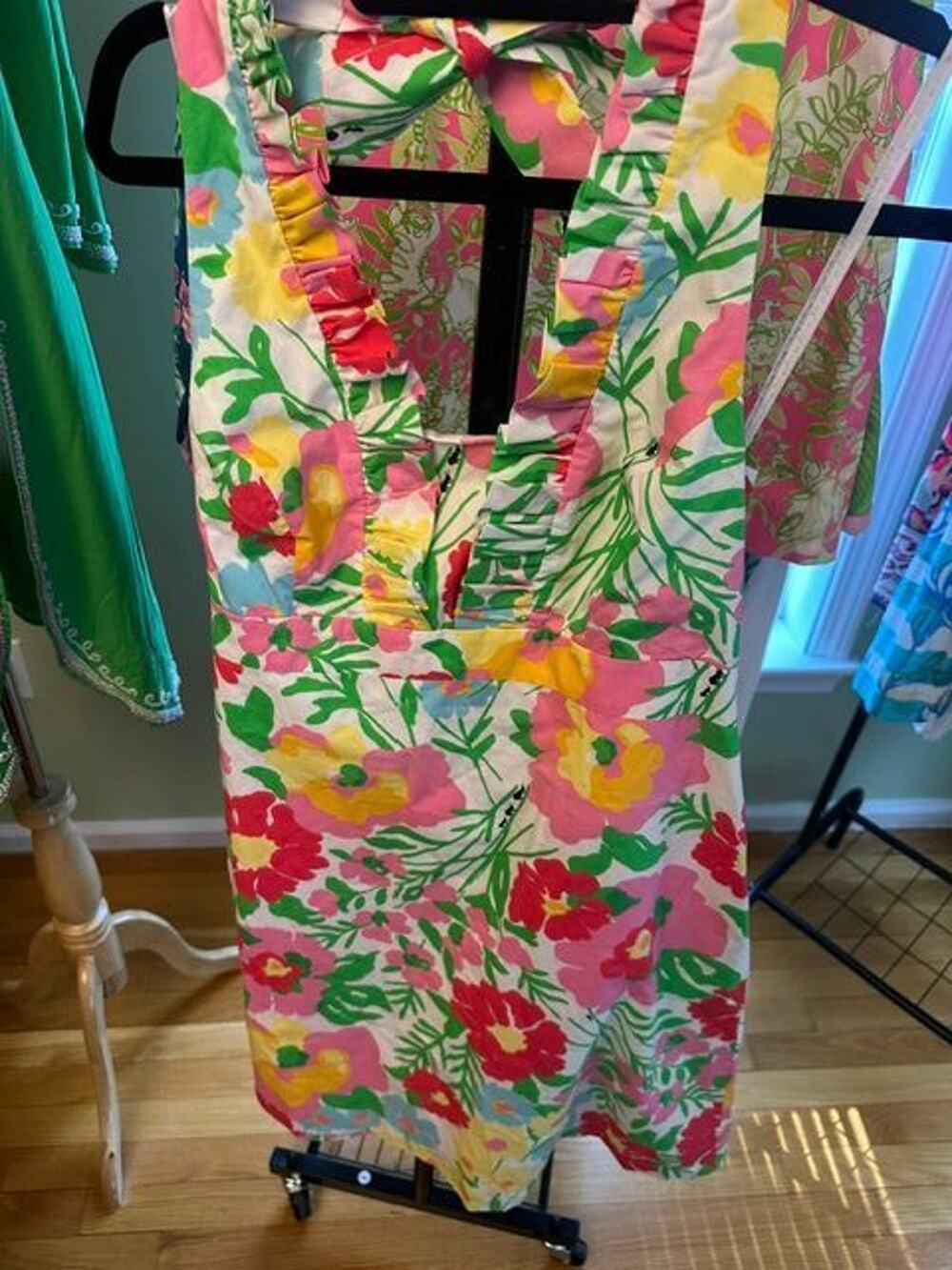 Lilly Pulitzer Lavin Dress Big Garden by the Sea Ants on Parade NWT 10